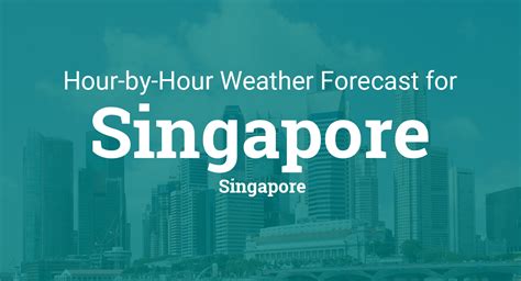 singapore weather forecast hourly